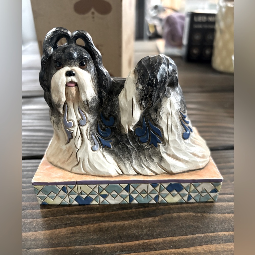 Jim Shore Ming Shih Tzu Figurine New in Box